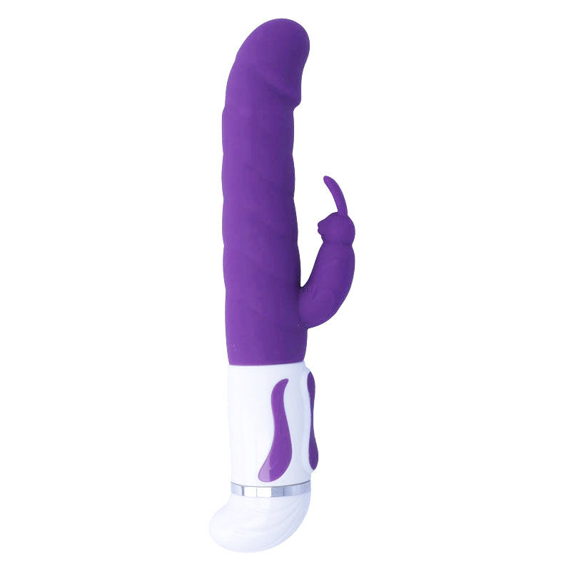 Clitoris & g-spot vibrator – Intense Bobble Rotator Lila Silicone - Afbeelding 3