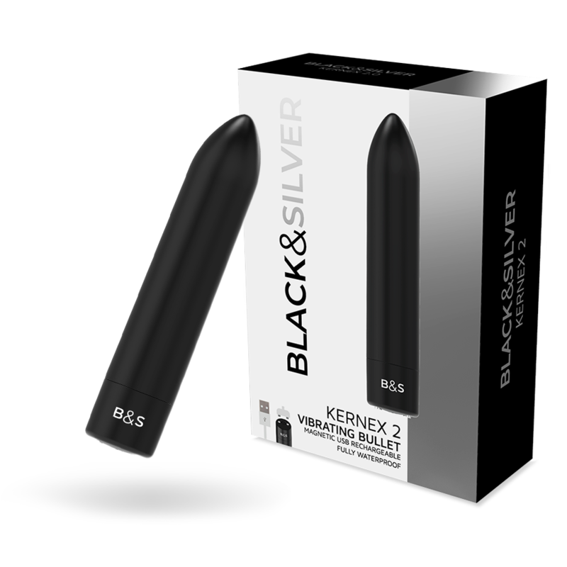 Clitoris vibrator – BLACKSILVER - KERNEX – oplaadbaar, afstandsbediening