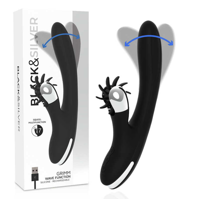 Rabbit vibrator – Blacksilver Bunny Grimm