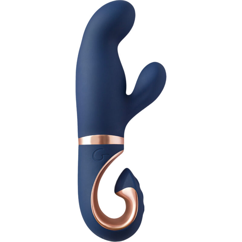 Clitoris & g-spot vibrator – G-VIBE GENTLEY G-SPOT VIBE CARIBBEAN BLUE – oplaadbaar, waterdicht