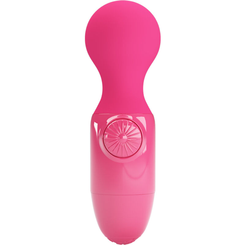 Wand vibrator – PRETTY LOVE MAGENTA MINI PERSONAL MASSAGER – oplaadbaar, waterdicht
