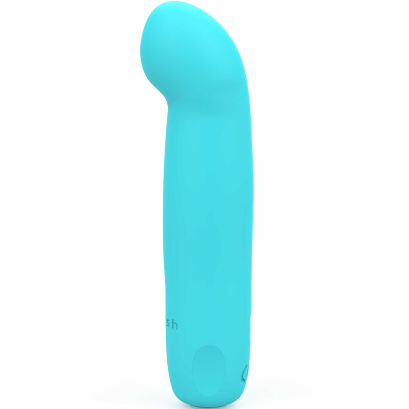 Clitoris & g-spot vibrator – B SWISH BCUTE CURVE INFINITE CLASSIC RECHARGEABLE VIBRATOR BLUE SILICONE – oplaadbaar, waterdicht