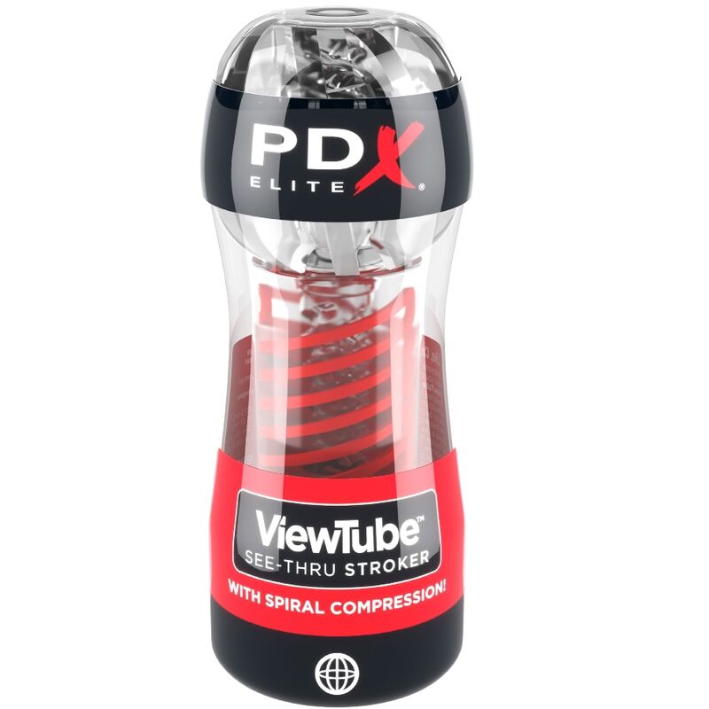 Masturbator voor mannen – PDX ELITE STROKER VIEWTUBE – 7 cm