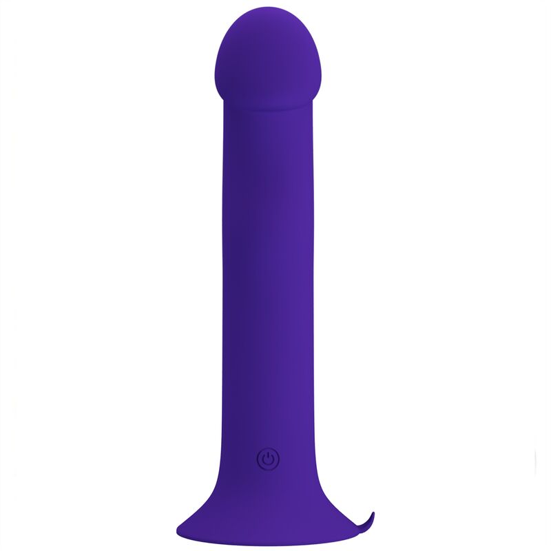 Dildo – PRETTY LOVE MURRAY YOUTH VIBRATING RECHARGEABLE VIOLET – oplaadbaar, batterijen