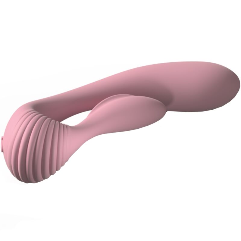 Clitoris & g-spot vibrator – ADRIEN LASTIC - G-WAVE DUAL RABBIT VIBRATOR – 18 cm, oplaadbaar - Afbeelding 4