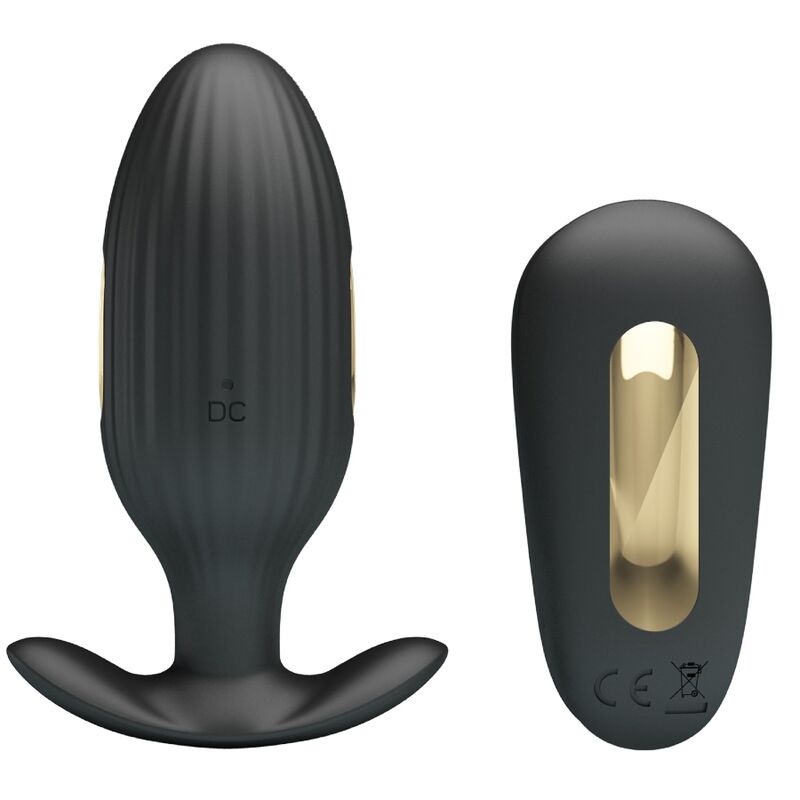Anale vibrator – Pretty Love Kelly Plug Anal Rechargeable Zwart