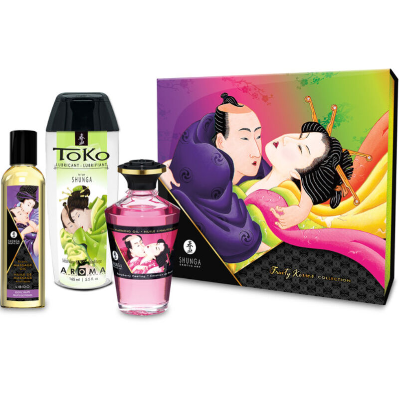 Massage set – Shunga – Fruitig Kisses Collectie – 125 ml