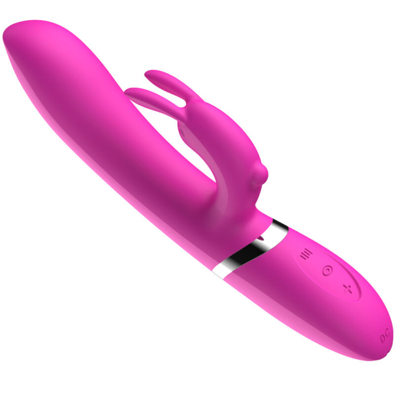 Clitoris & g-spot vibrator – ARMONY - AVA VIBRATOR RABBIT FUCHSIA – – 21.9 cm, oplaadbaar - Afbeelding 2