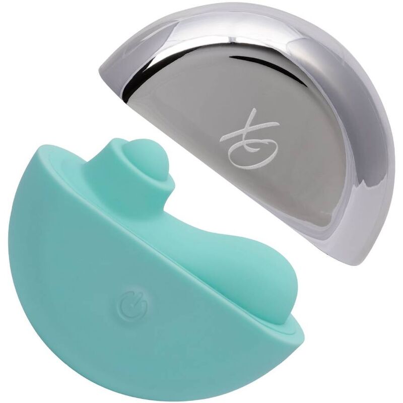 Mini vibrator – CALEXOTICS OVATION ACCLAIM STIMULATOR AQUA GREEN – oplaadbaar, waterdicht