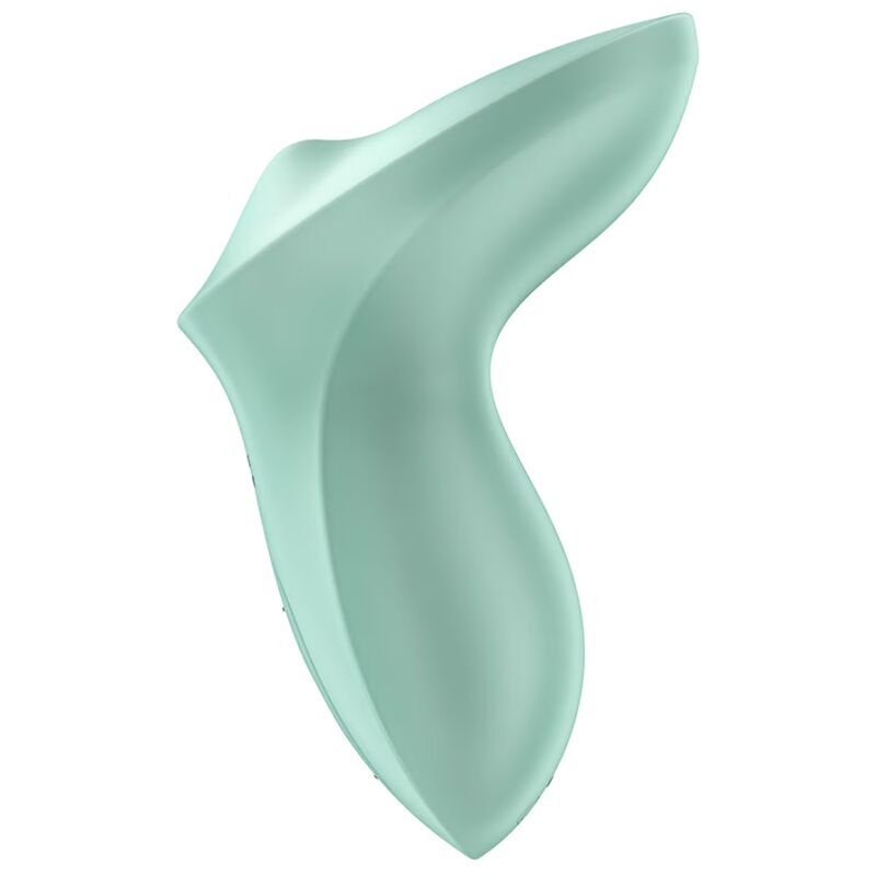 Clitoris vibrator – Satisfyer - Exciterrr Lay-on Clitoris Mint Vibrator – waterdicht, siliconen