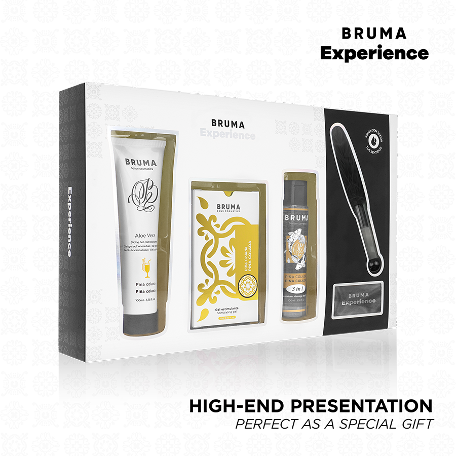 Massage set – Bruma Xperience – Sweet Pina Colada Temptation Pack With Orgasm Enhancer