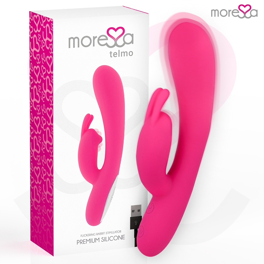 Clitoris & g-spot vibrator – MORESSA - TELMO PREMIUM SILICONE RECHARGEABLE