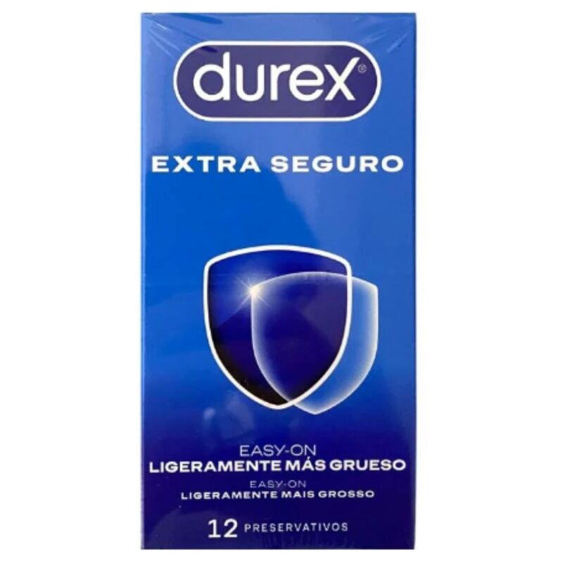 Condooms – Durex – Extra veilig – Extra sterk – 12 stuks