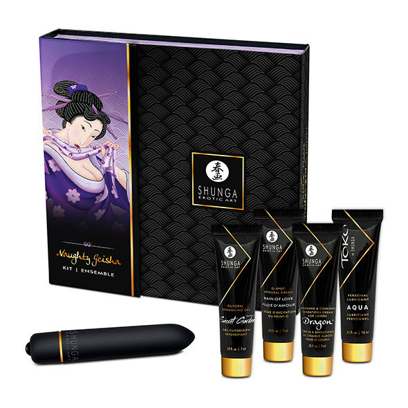 Massage set – Shunga – Naughty Geisha