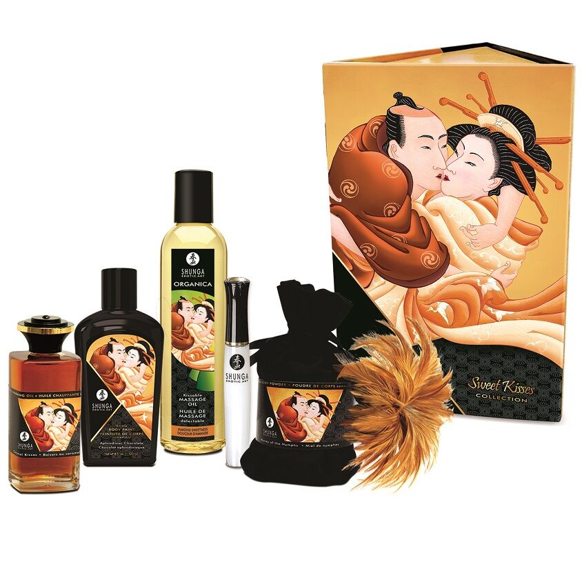 Massage set – Shunga – Sweet Kisses Collectie – 125 ml