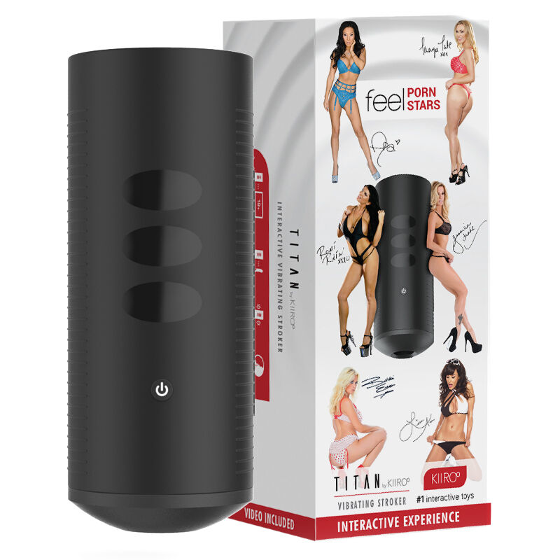 Masturbator voor mannen – Kiiroo - Titan Experience Technological Masturbator – oplaadbaar, batterijen