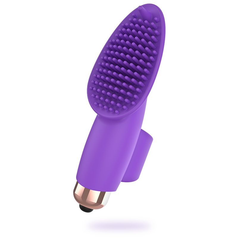 Mini vibrator – WOMANVIBE - AISHA SILICONE STIMULATOR FINGER – batterijen, siliconen