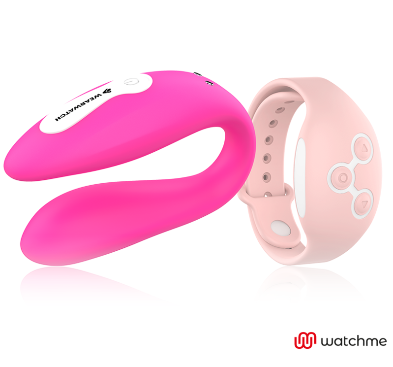 Afstandsbediening Vibrator – Wearwatch - Watchme Dual Technology Vibrator Fuchsia / Pink - Afbeelding 2
